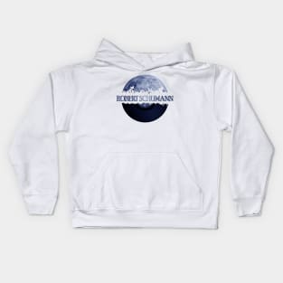 Robert Schumann blue moon vinyl Kids Hoodie